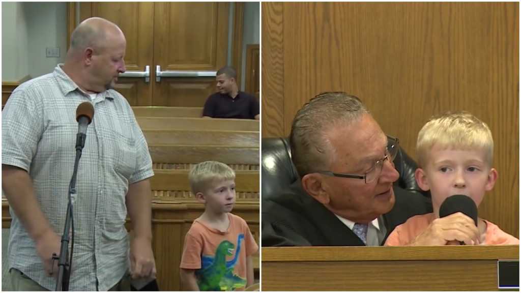 USA: Sąd kazał chłopcu wymierzyć karę własnemu ojcu (video)