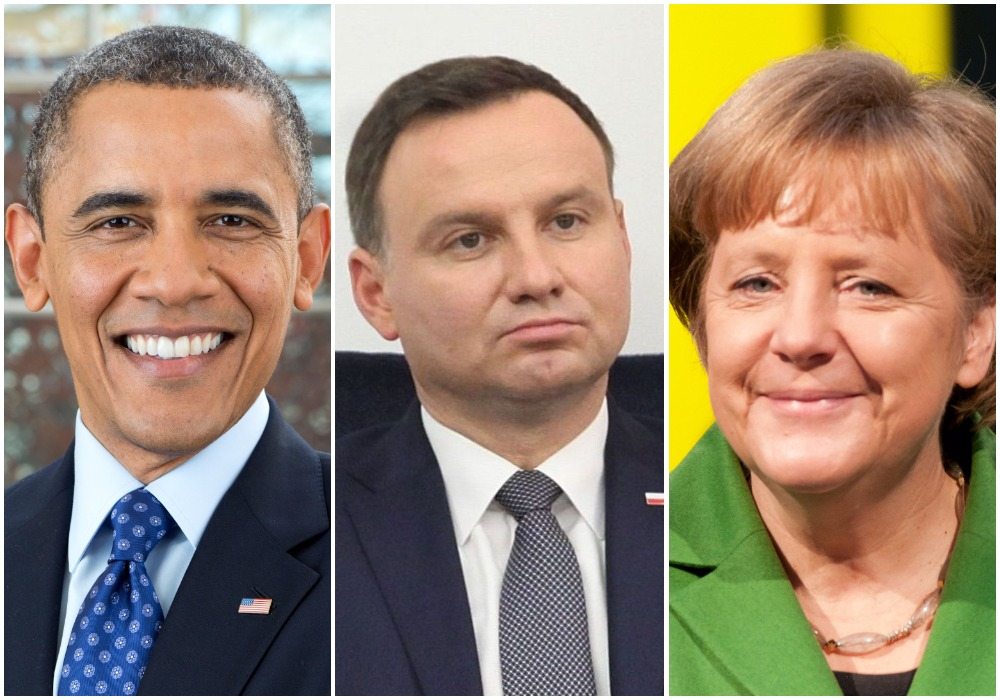 Polski prezydent znieważony. Andrzej Duda niechciany na pożegnaniu z Obamą w Berlinie