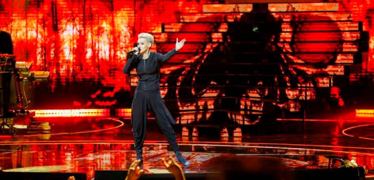 Widzów festiwalu Polsatu zamurowało. Chylińska wystrzeliła niespodziewane słowa o swoim mężu