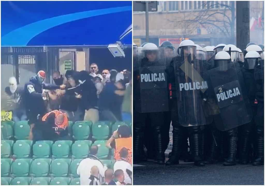 Policja chce setek tysięcy złotych od pseudokibiców (video)