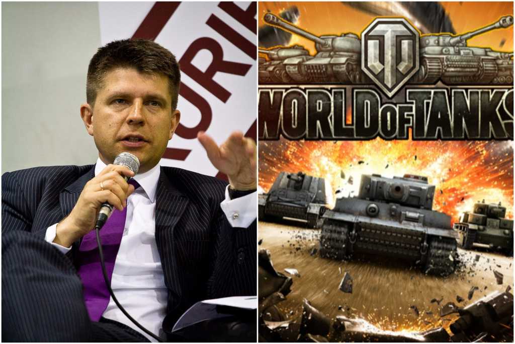 Petru: Ministrowi proponujemy grę World of Tanks