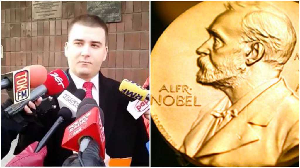 Kompromitacja Misiewicza. Przyznał Nobla ojcu kolegi