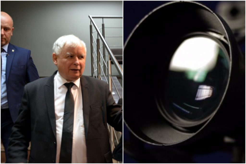 Wiemy dlaczego wprowadzono zakazy dla dziennikarzy. Kaczyński dostał w głowę kamerą