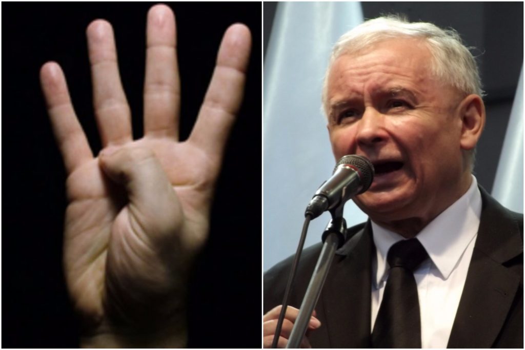 Ten znak pokazują sobie posłowie PiS, którzy się buntują. O co chodzi?