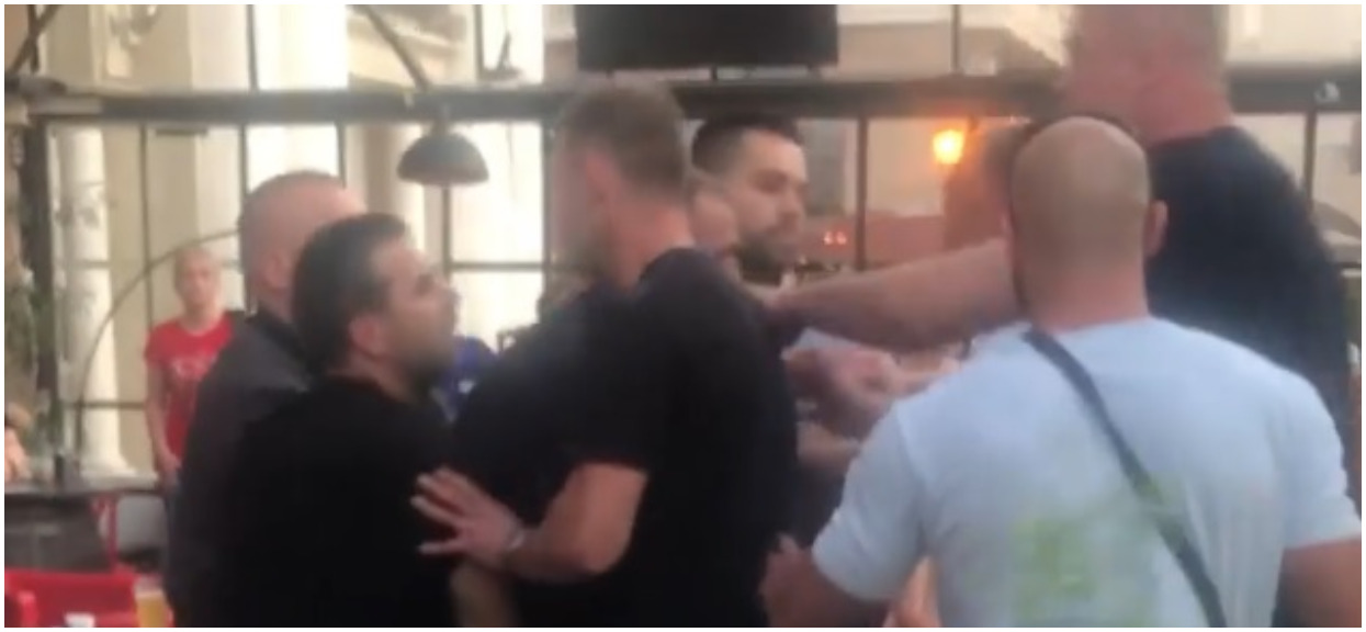 Wstyd. Polscy kibice wszczęli awanturę przed meczem z Macedonią, policja dała im popalić