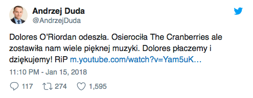 Polityk obrzydliwie ubliża