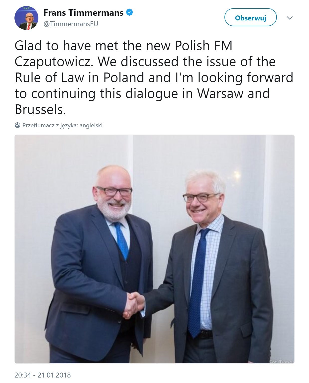 będzie dymisja