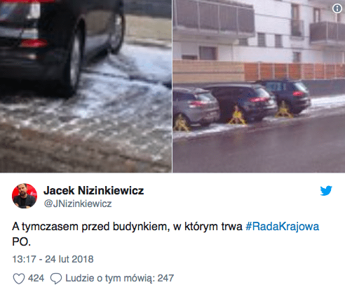 Politycy PO ZABLOKOWANI na Radzie Krajowej! I to przez straż HGW