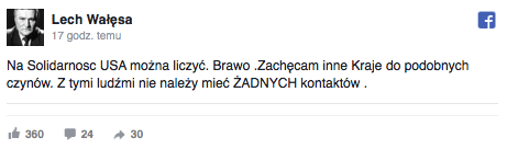 Lech Wałęsa bunt