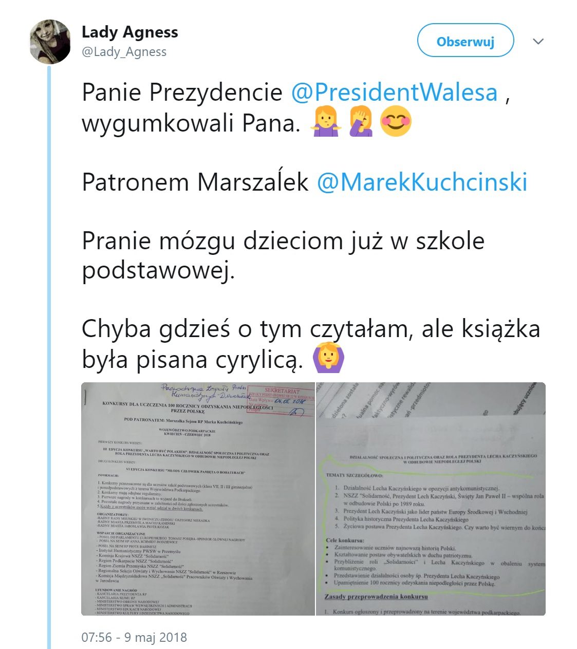 Lech Kaczyński Lech Wałęsa