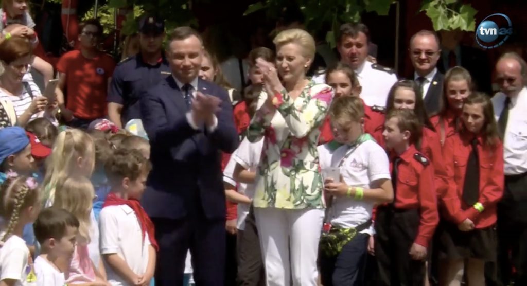 Andrzej i Agata Duda