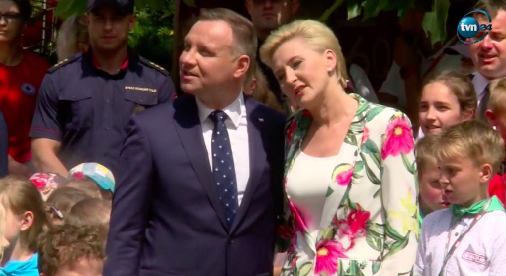 Andrzej i Agata Duda