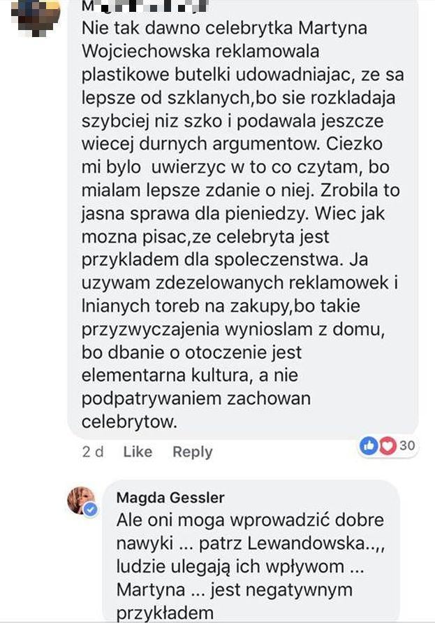 Magda Gessler, Martyna Wojciechowska