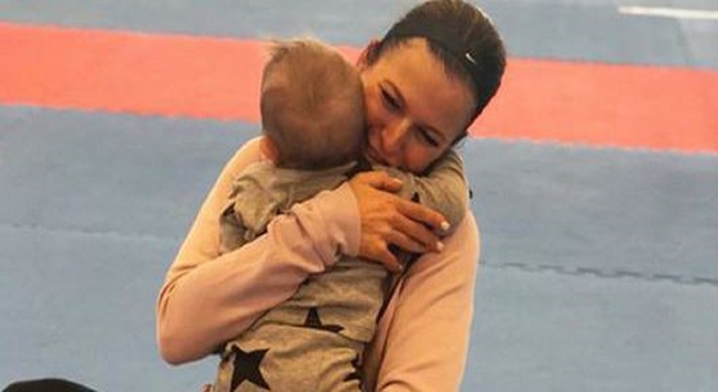 Klara Lewandowska z Anna Lewandowska