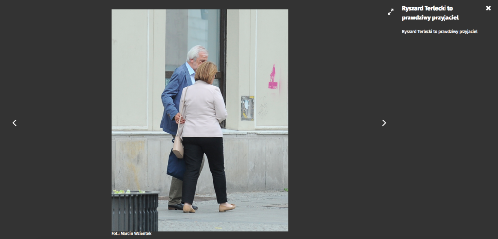 Ryszard Terlecki i Beata Mazurek