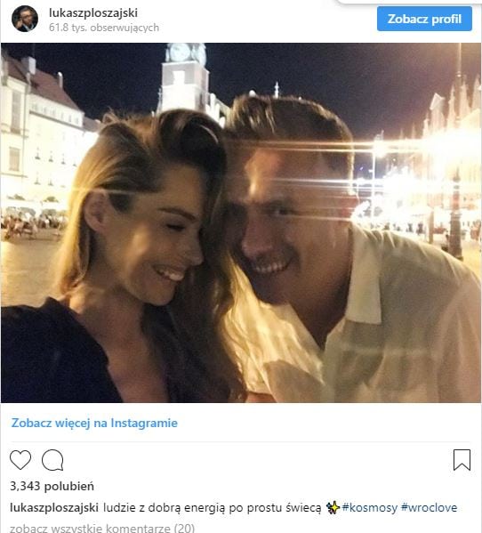 Pierwsza miłość Łukasz Płoszajski Kasia Sowińska romans na planie pierwszej miłości