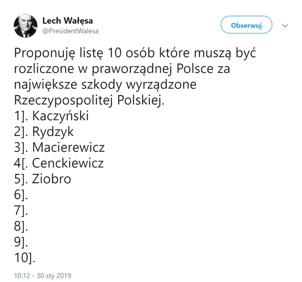 Lech Wałęsa