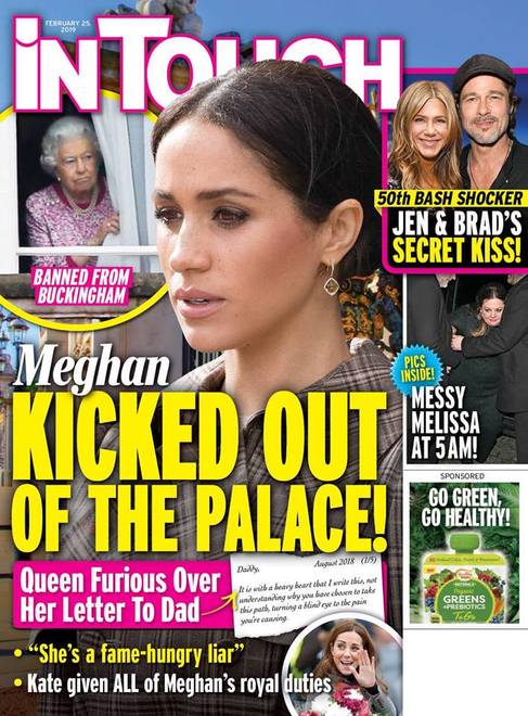 Rodzina królewska Meghan Markle wyrzucona z pałacu